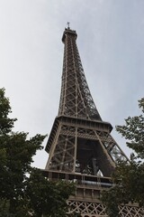 the eiffel tower in paris
