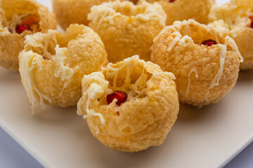 Cheese Pani Puri © StockImageFactory