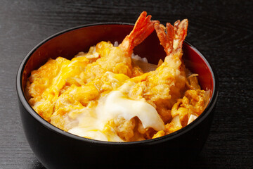 海老天とじ丼