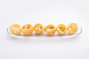 Cheese Pani Puri © StockImageFactory