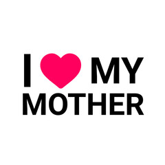 I love mother vector illustrator design.