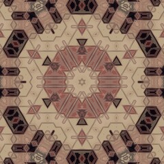 Arabesque ethnic batik texture. Geometric stripe ornament cover photo. Pattern for background design. Repeated pattern design for Moroccan textile print. Turkish fashion for floor tiles and carpet