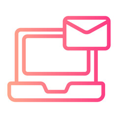 email gradient icon