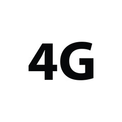 4g internet icon. icon for mobile phone or smart device. 
