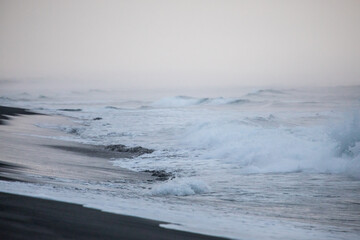 Pacific ocean in the morning