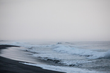 Pacific ocean in the morning