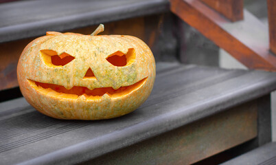 Halloween jack o lantern pumpkin