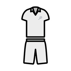 Tennis Man Uniform Icon