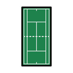 Tennis Field Mark Icon