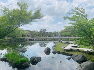 Naklejka premium 日本庭園