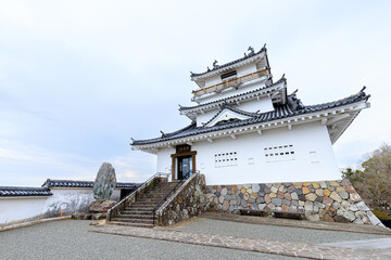 冬の杵築城　大分県杵築市　Kitsuki Castle in winter. Ooita-ken Kitsuki city