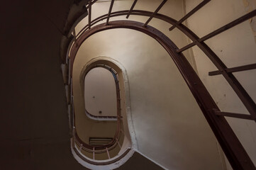 Fototapeta premium Old haunted abandoned mansion in Poland