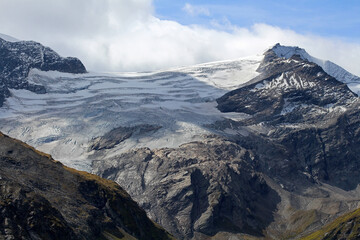 Gletscher in den Alpen