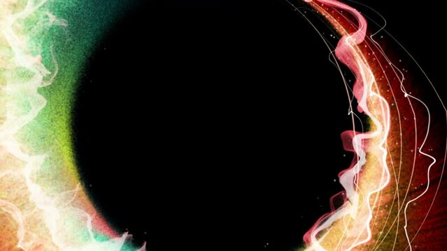 Abstract Cyberspace Animation Background, Loop

