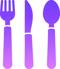 Cutlery Glyph Gradient