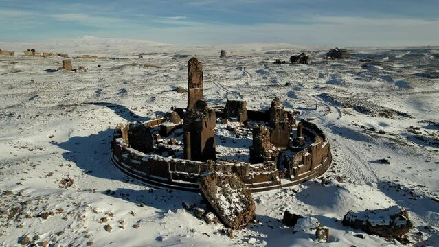 Kars, Turkey Ani Site of Historical Cities, The Church of King Gagik (Gagikasen)