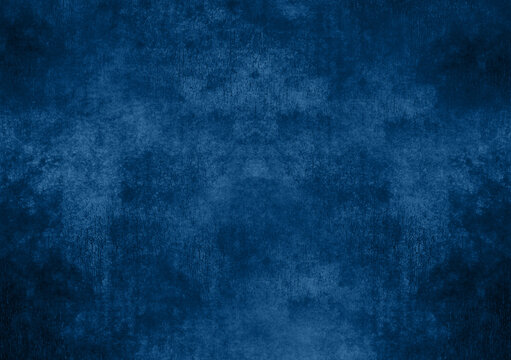 Blue textured grunge background wallpaper design