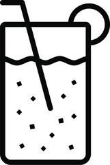 Drinks Recipes Line Icon