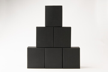 black and white blocks