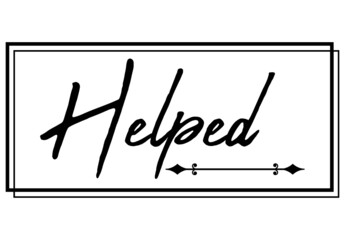 Helped, the believer in Christ