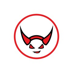 Devil horn Vector icon