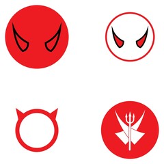 Devil horn Vector icon