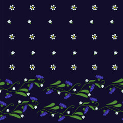 pattern, seamless composition, floral patterns