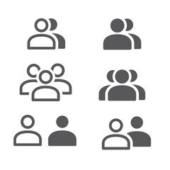 A group of people, an avatar or a symbol to work together.