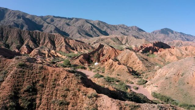 Skazka Canyon au Kirghizistan