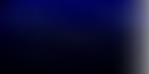 Dark blue vector gradient blur drawing.