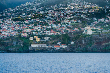 Funchal city at Madeira island, Portugal