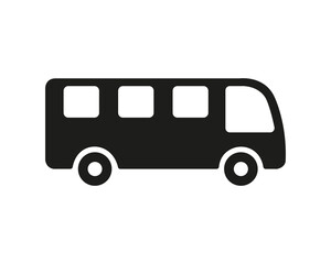 Bus. Vector image. Icon.