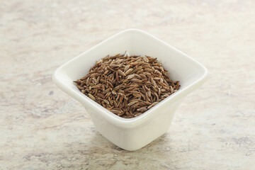 Zira seeds in the bowl