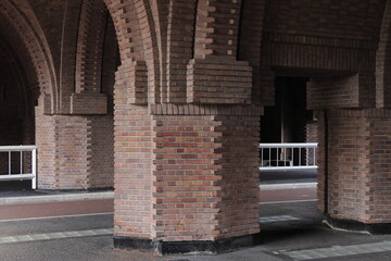 Amsterdam School of Architecture Brickwork in Amsterdam, Netherlands