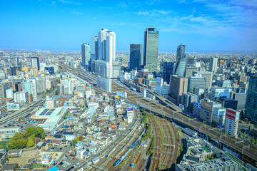 グローバルゲートより名古屋駅方面の俯瞰