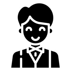 CROUPIER glyph icon,linear,outline,graphic,illustration
