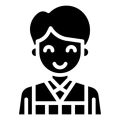 JUDGE glyph icon,linear,outline,graphic,illustration