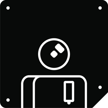 Flopy Glyph Icon