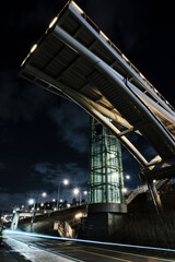 bridge at night