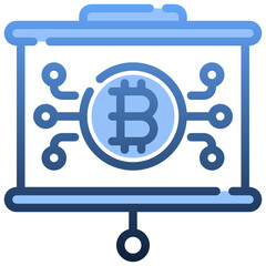 PRESENTATION Gradient icon,linear,outline,graphic,illustration