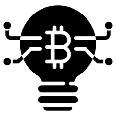 BULB glyph icon,linear,outline,graphic,illustration