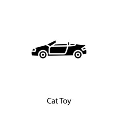 Fototapeta premium Car Toy icon in vector. Logotype