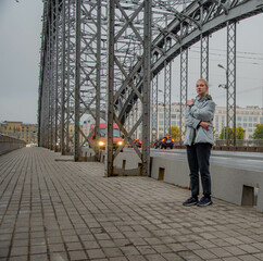 person walking on the street