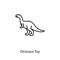 Dinosaur Toy icon in vector. Logotype