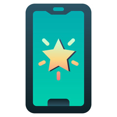 FAVORTE Gradient icon,linear,outline,graphic,illustration