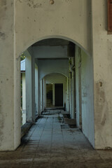 old abandoned building