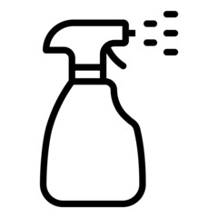 Antiseptic Flat Icon Isolated On White Background