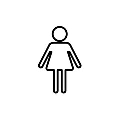 woman sign icon
