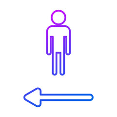 Man sign icon