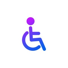 Wheelchair disability icon
